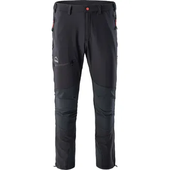 Pánské kalhoty Pánské Softshellové kalhoty ELBRUS PRO GUARD SOFTSHELL PANTS M000148791 – Černá M
