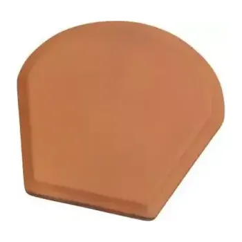 Střešní krytina Tondach ukončení spodní k hřebenáči polodrážkovému 18 cm režná