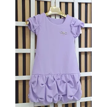 Dívčí šaty made in Italy Šaty s volánem 25489 Rozměr: 128 (8 let)