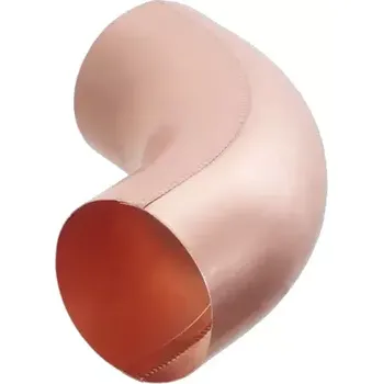 okap Měděné lisované koleno 80 mm