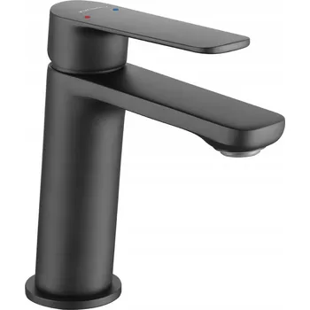 Vodovodní baterie Stojánková umyvadlová baterie Kuchinox GAVA černá