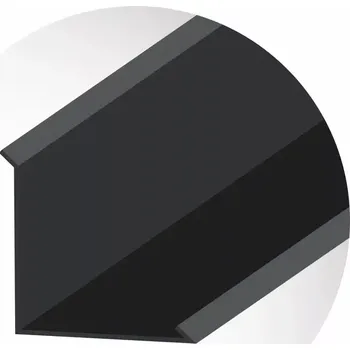 okap Pozinkované lemování ke zdi rozv. šíře 250 mm / 2 m, RAL 7016