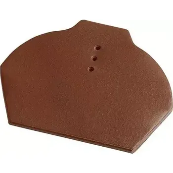 Střešní krytina Tondach Hranice ukončení hřebenáče 21 cm spodní hnědá engoba