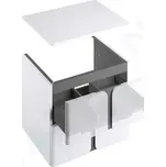 Ravak Balance Deska pod umyvadlo 80x47x2 cm, lesklá bílá, X000001371