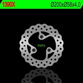 Brzda pro motocykl NG přední brzdový kotouč KYMCO AGILLITY 50/125RS '09-'12 (200X58X4) (3X10,5MM) WAVE