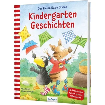 Pohádka Der kleine Rabe Socke: Kindergarten-Geschichten - Moost, Nele