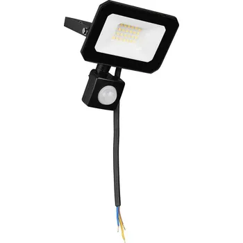Trio Leuchten R23349232 FUNCHAL - LED venkovní reflektor v černé barvě s pohybovým čidlem, 30W, 2800lm, 4000K, IP65 (Venkovní reflektor v černé barvě se senzorem)