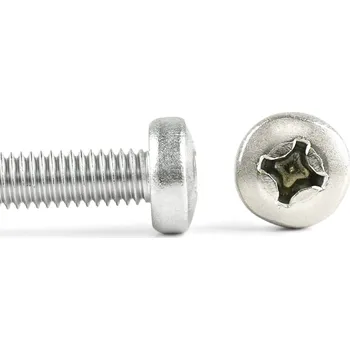 Šroub Šroub půlk. hl. kříž nerez A2, DIN 7985 - M6x60