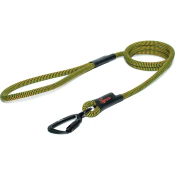 Vodítko pro psa Tamer Lanové vodítko KLASIK TWIST velký pes | Zelenočernočervené - 093 Délka: 115 cm