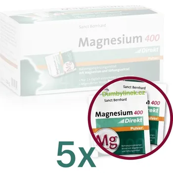 Sanct Bernhard Hořčík 400 mg prášek - 5 sáčků