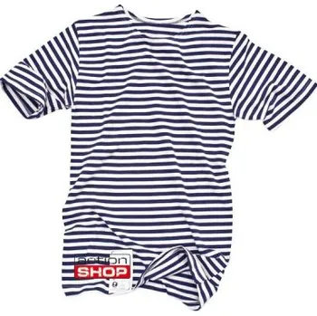 Pánské tričko Tričko RUS námořnické krátký rukáv dětské, vel 100 - Modrá + dárek zdarma