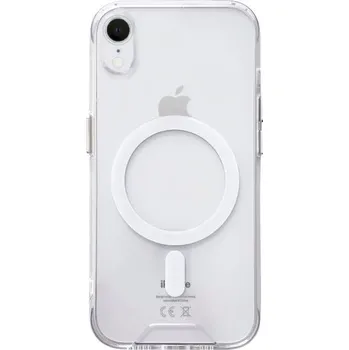Pouzdro na mobilní telefon Transparentní kryt s MagSafe pro iPhone XR - čirý
