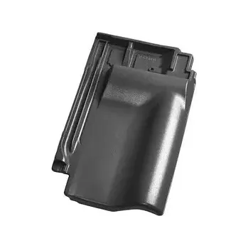 pálená krytina Tondach Sensaton 11 (Samba 11) pro připojení hřebene glazura Amadeus černá