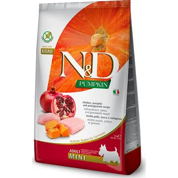 Krmivo pro psa N&D Pumpkin DOG Adult Mini Chicken & Pomegranate 14 kg
