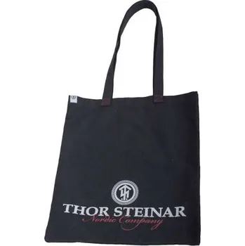 Nákupní taška Thor Steinar - taška Jute schwarz 1 Barva: Černá, Vel: UNI