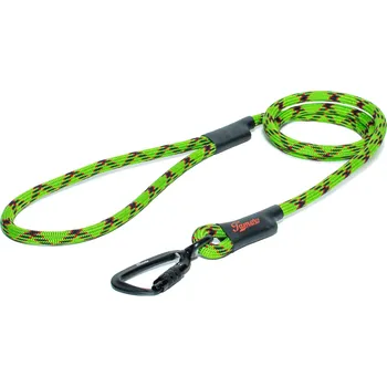 Vodítko pro psa Tamer Lanové vodítko KLASIK TWIST velký pes | Zelená krajta - 115 Délka: 145 cm