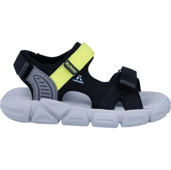 Chlapecká obuv Letní sandálky Richter 7260-1291-9901 Black/Yellow 31