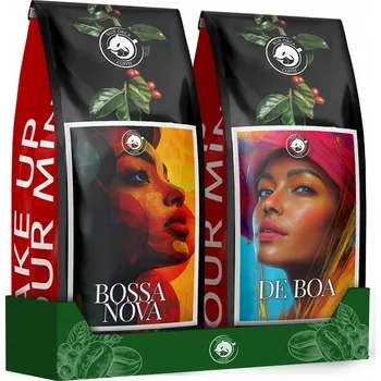 Káva zrnková Arabica Blue Orca Coffee Bossa Nova+De Boa 2000 g