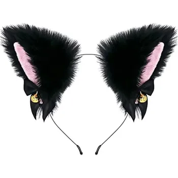 Karnevalový kostým Čelenka kočka ouška