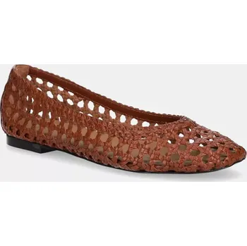 Dámské baleríny Kožené baleríny Billi Bi A8670.Cognac hnědá 88X, EUR 41