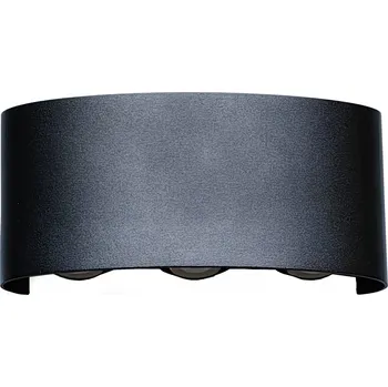 Nástěnné svítidlo Nástěnné svítidlo Kai Fan Lightning černé, integrovaný LED zdroj 1 W