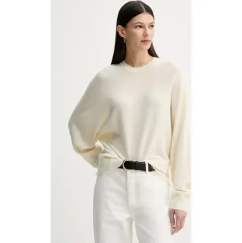 Dámský svetr Vlněný svetr By Malene Birger DOAS 103058 béžová 01X, vel. XL