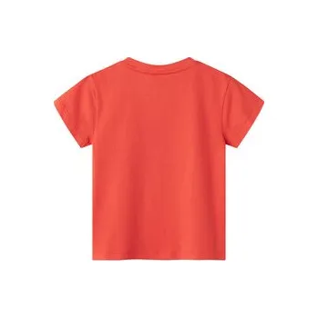 Pánské tričko NAME IT T-Shirt Fish 13241295 Červená Regular Fit 92