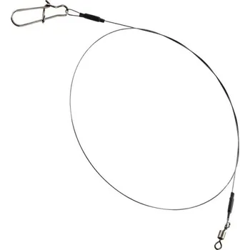 FOX RAGE - Lanko Strike Point Jerk Leader Single Strand Titanium 0,8 mm 40 cm 2 ks