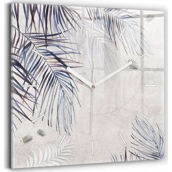 Hodiny Nástěnné hodiny Wallfluent bílé 30 cm