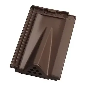 Střešní krytina Tondach Contiton 12 (Stodo 12) posuvná větrací tmavě hnědá engoba