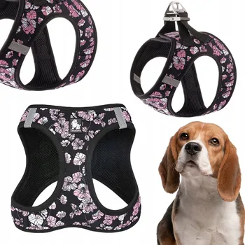 Postroj pro psa Postroj pro malé psy nasazovaný přes nohy (step-in) Truelove Mini Black L