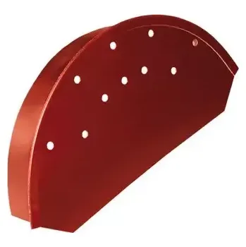 okap Satjam čelo hřebenáče rovné PE25 červená RAL 3011