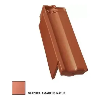 pálená krytina Tondach Contiton 12 (Stodo 12) posuvná levá Amadeus natur glazura