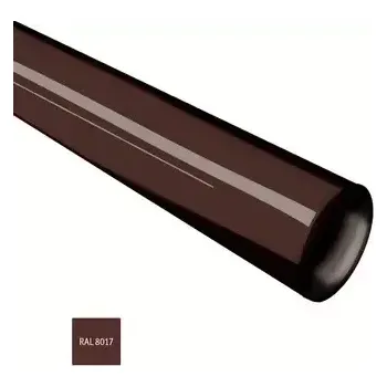 okap Pozinkovaný okapový svod Ø 100 mm délka 2000 mm v barvě hnědá