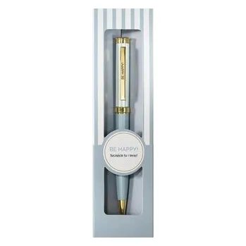 Set školních potřeb Długopis prezentowy Be happy!