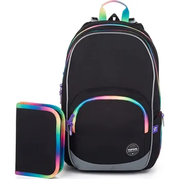 Školní batoh Topgal školní set KIMI 25010 small – lehký batoh + penál na 4.–5. třídu