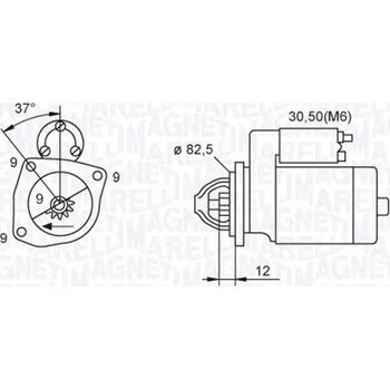 Startér Startér MAGNETI MARELLI 063721264010