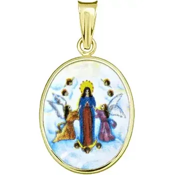 Přívěsek Aljančič Nanebevzetí Panny Marie madonka 168H zlato