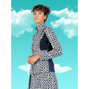 Dámská mikina Dámská mikina Sportalm Rostock Print 010178 Dark Deep Water