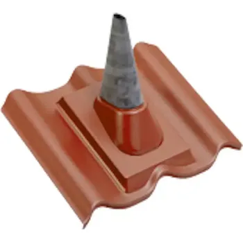 Satjam ROOF anténní prostup SC-AP RAL 8004 terakota