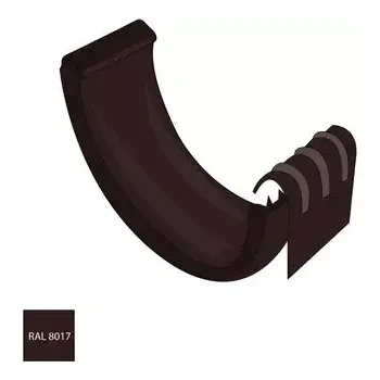 okap Spojka žlabu 330 mm pozink 8017 hnědá barva