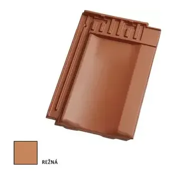 pálená krytina Tondach Contiton 12 (Stodo 12) pro připojení hřebene větrací režná