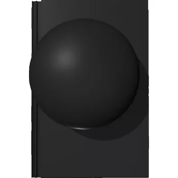 betonová krytina KM BETA Rota Briliant taška betonová odvětrávací ø 110 mm černá