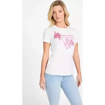 Dámské tričko GUESS dámské tričko Eco Esprit bílé XXL