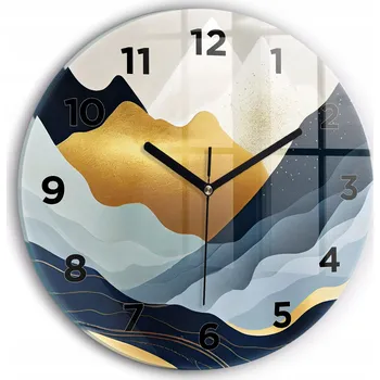 Hodiny Nástěnné hodiny Wallfluente vícebarevné 30 cm