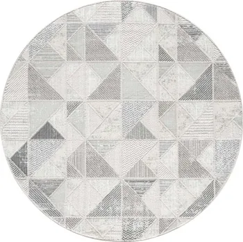 Koberec Koberec Antique 231 šedý, kruh