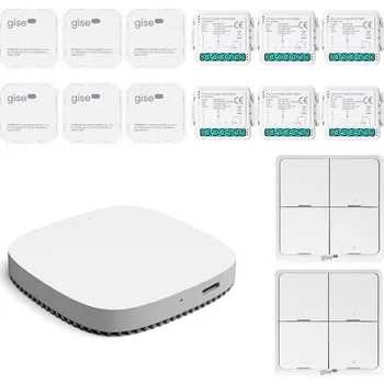 Centrální jednotka pro chytrou domácnost Sada pro ovládání osvětlení a rolet GISE