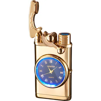 Zapalovač Gaira® Plynový zapalovač 8153, Barva zlatá