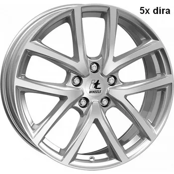 Alu kolo Alu kola ITWHEELS mira gloss silver 7,5x18" 5x112 ET42 66,6