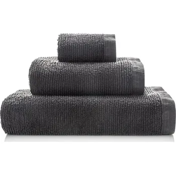 Ručník Froté ručník Sorema Ribbon 550 gsm Storm (tmavá šedá) Barva: Šedá - Storm - Ribbon, Velikost: 50 x 100 cm